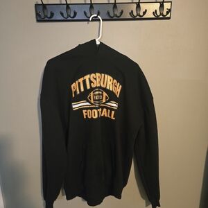 Black Pittsburgh Football Hoodie